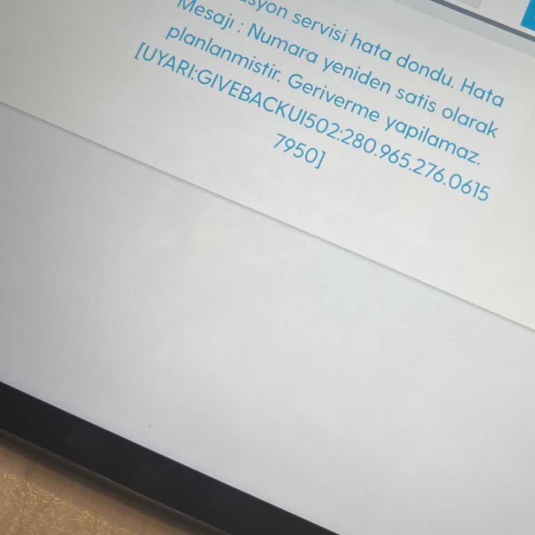 Turkcell Numarası Havuzda Görünmüyor: Mağduriyet Yaşıyorum