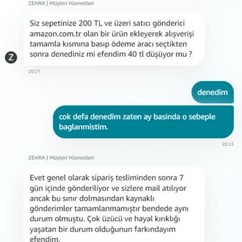 Amazon Promosyon Kuponu Sorunu Ve Müşteri Hizmetleri Deneyimi