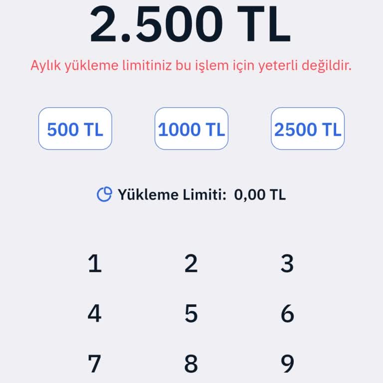 MoneyPay Borç Ödeme Sorunu Ve Yükleme Limiti Problemi