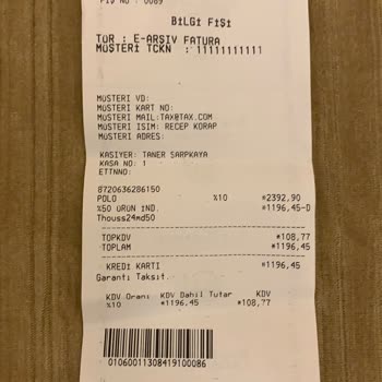 Tommy Hilfiger Ürünün Değişimim Yapılmadı.