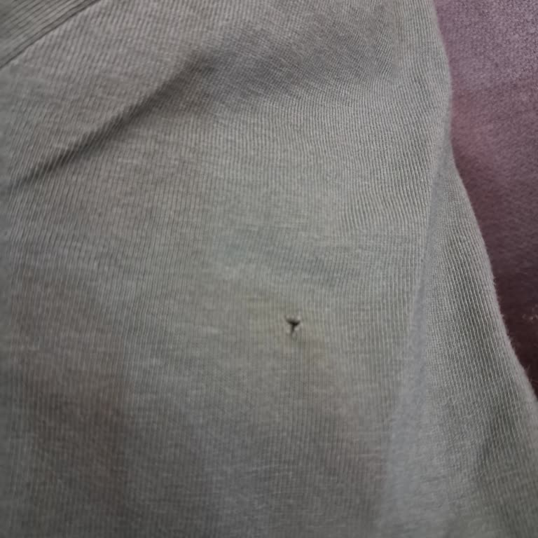 Mavi Tişörtü Delik Oluşması