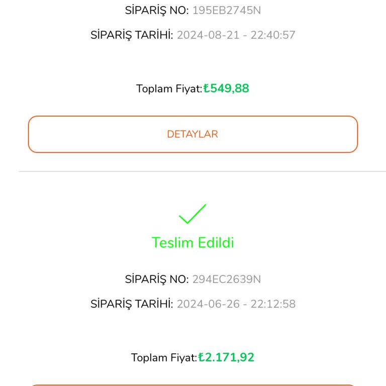Çetinkaya Siparişimizi Göndermediler!