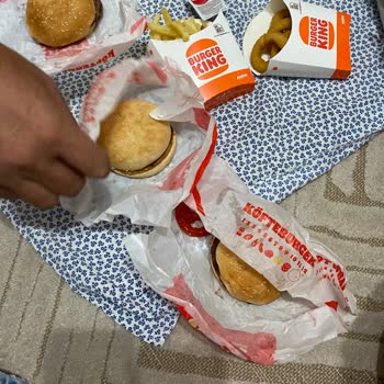 Burger King Yanlış Ürün Gönderimi