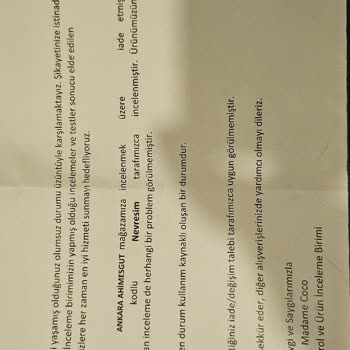 Madame Coco Nevresim Takımında Çizgiler Oluşması Ve Renk Solması