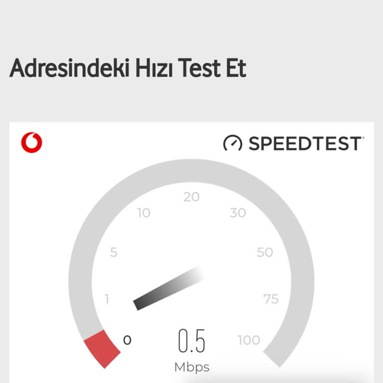 Vodafone Sınırsız Red Max Paketi İnternet Hızı Sorunu