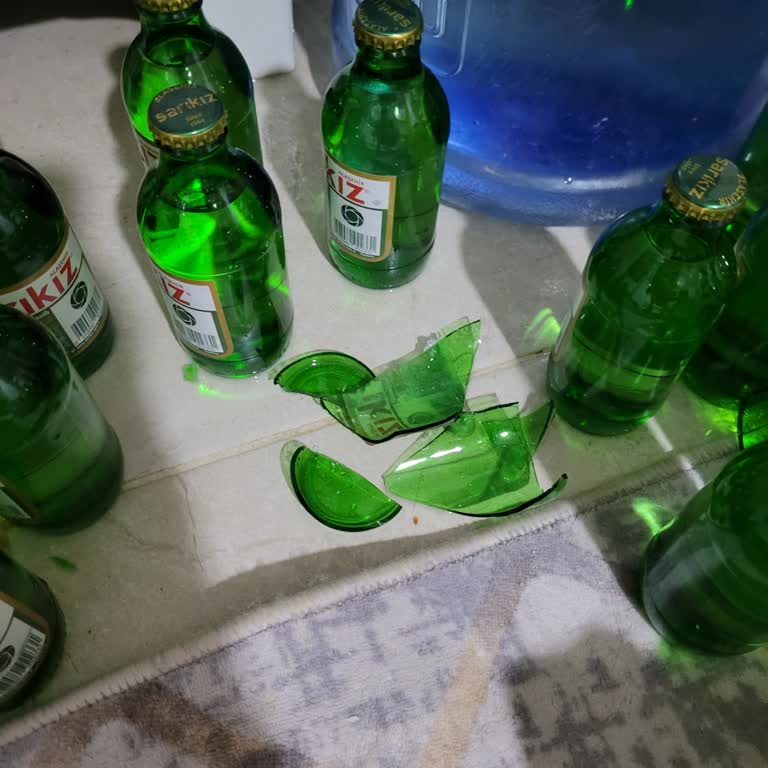 Sarıkız Maden Suyu Patladı 4 Yaşındaki Oğlum Zarar Görebilirdi...