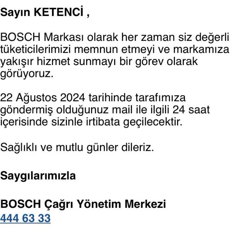 Bakım Sözleşmesinin Yenilenmemesi!