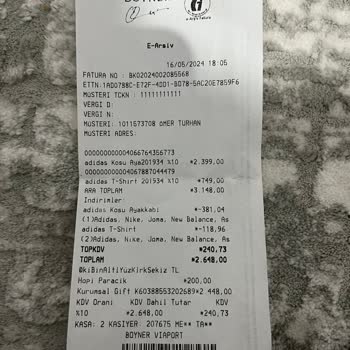 Boyner Ürünün Kısa Süre İçerisinde Deforme Olması