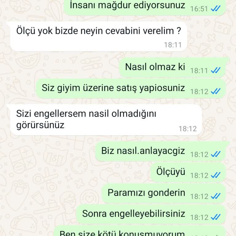 Kevser Ferace Para İadesi Yapmıyor