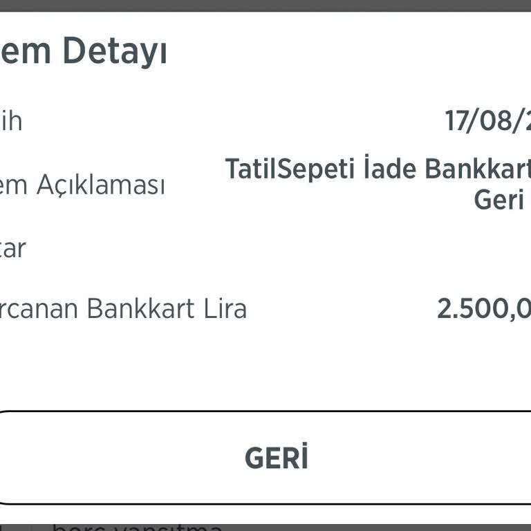 Tatil Sepeti Üzerinden Yapılan Rezervasyonda Yaşanan Sorunlar