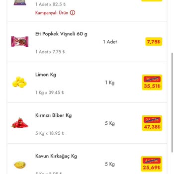 Cepte Şok Alışveriş Sorunu