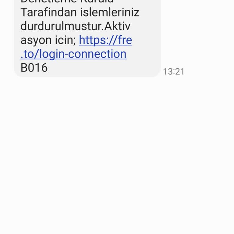 Finance Denetleme Kurulu Tarafından İşleminiz Durdurulmuştur