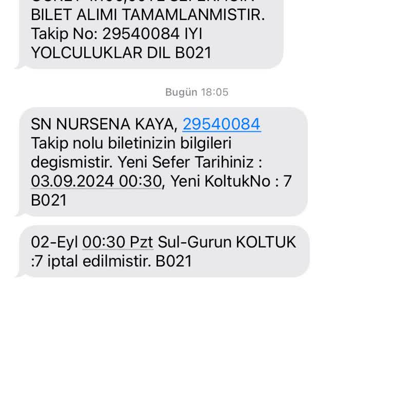 Vangölü Turizm Bilet İptali Ve Yanlış Koltuk Düzeni Mağduriyeti