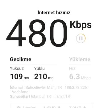 Vodafone Net İşkencesi. 35 KB Olması Gereken Hız 280 MB