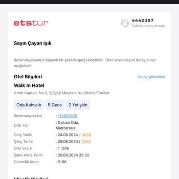 ETS'TUR Walk In Hotel