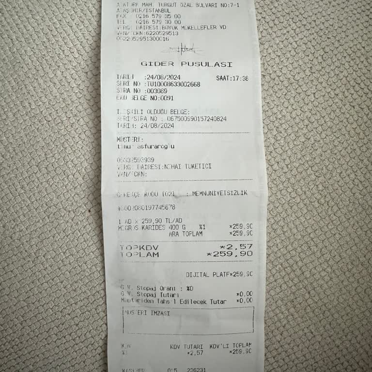 Migros Para İade Edilmemesi