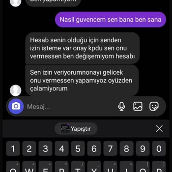 Oğlumun Hesapları Çalındı ve Erişim Engellendi