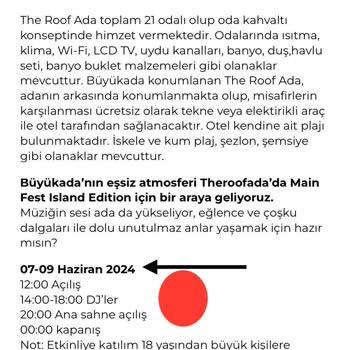 Etstur Pis Ve Gürültülü The Roof Ada Otel Ödememizi Geri İstiyoruz!