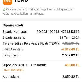 Garanti Bankası Temu Sitesinden Kazandığım 250 TL Bonusu Vermedi