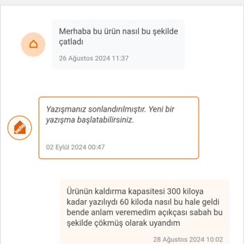 Koçtaş Baby Darling Satıcısı Ürün Hasarı Ve Satıcı İlgisizliği