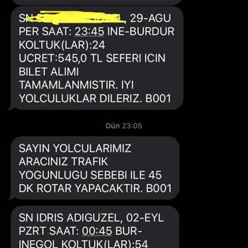 Uludağ Turizm Gece Yolculuğunda Uzun Rötar Ve Kötü Müşteri Hizmeti