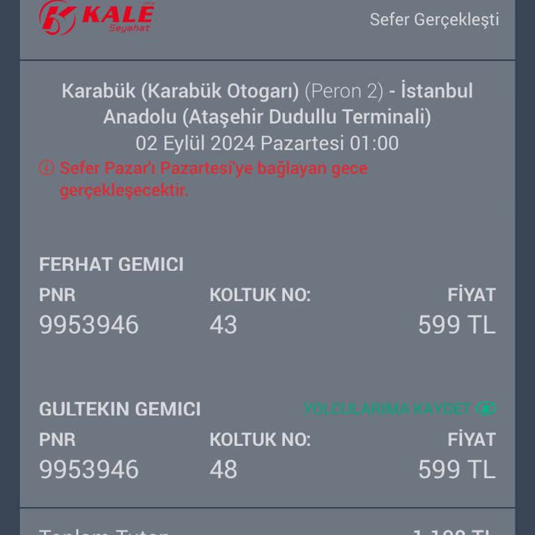 Obilet'ten Bilet İptalinde Yaşanan Sorun Ve Mağduriyet