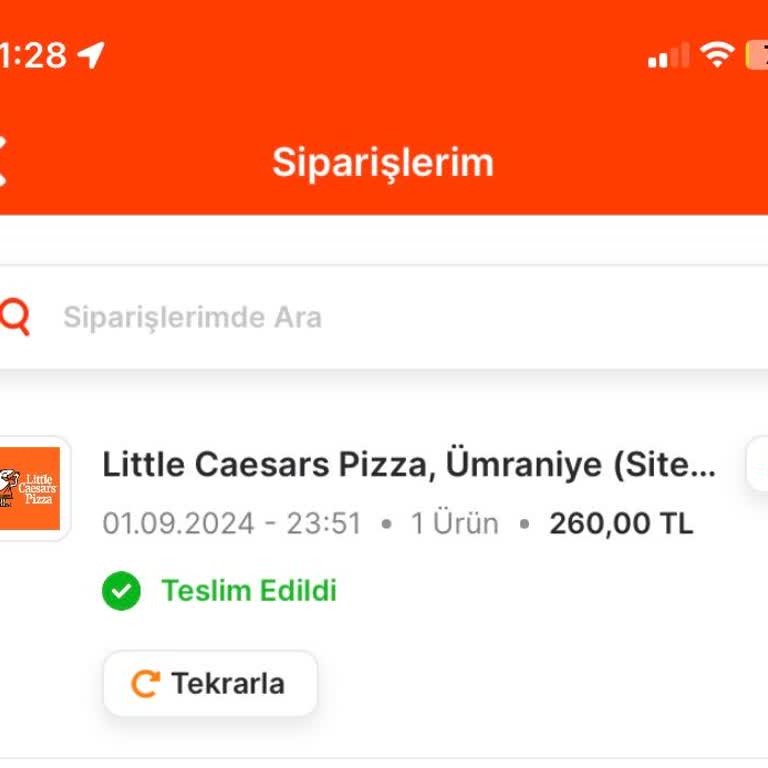 Little Caesars Online Sipariş Şikayet