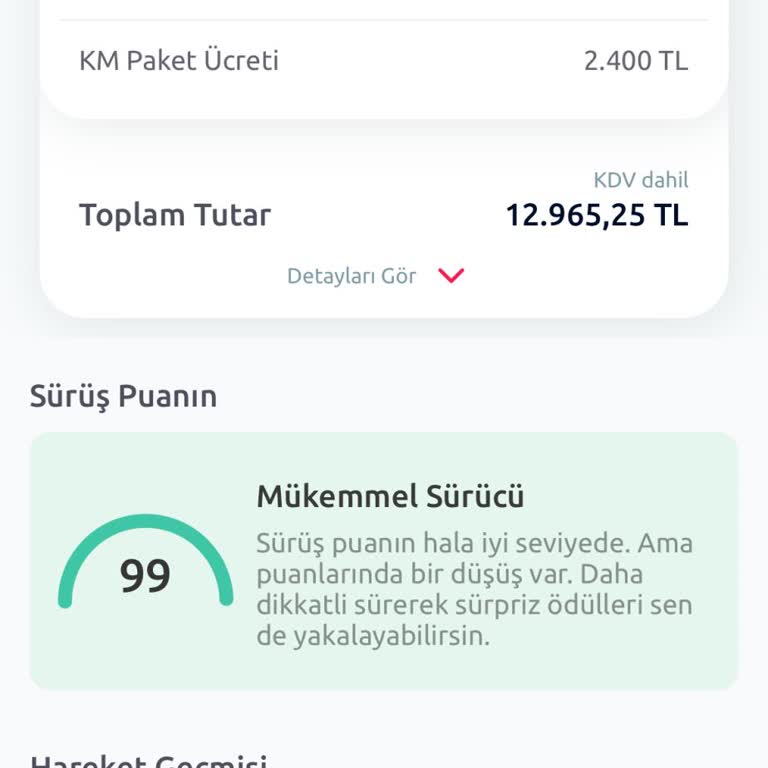 Tiktak Tarafından Haksız Alınan Km Ücreti