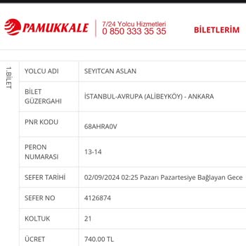 Metro Turizm Yaptığı Hatayı Şikayet