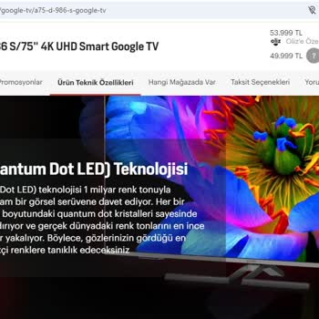 Arçelik TV'de Yanlış Bilgi Skandalı: QLED Yerine Sıradan LED