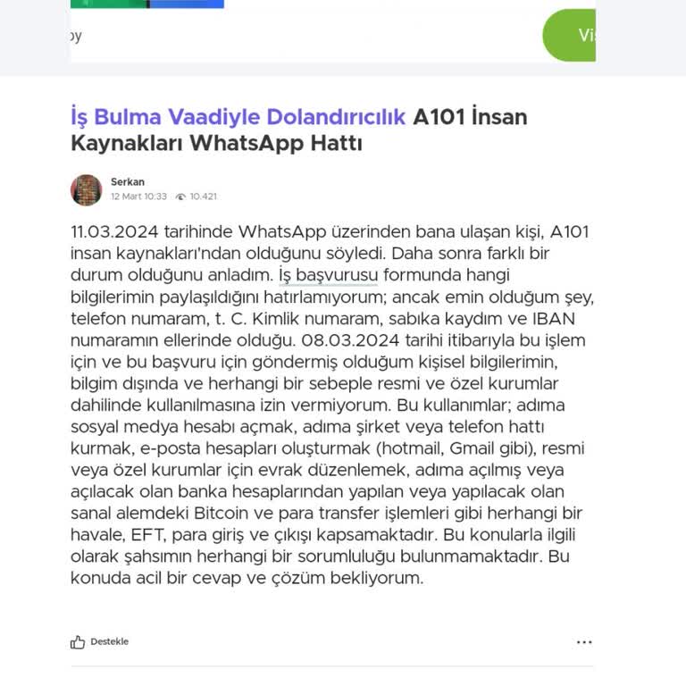 İş Bankası Toplam Çözüm Sayısı 33 . 227722 . 559966 Canlı İzle Şikayetvar Yaz