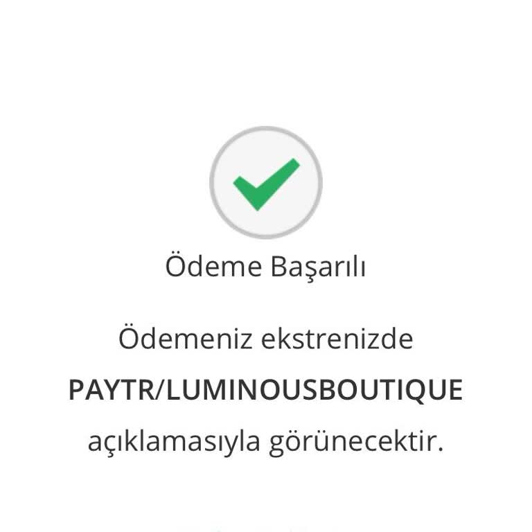 Luminous Boutique Luminous Mağazası Mesajlara Dönmüyor