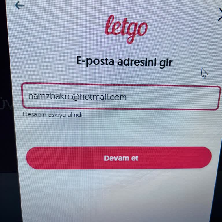 Letgo Hesabınız Askıya Alındı