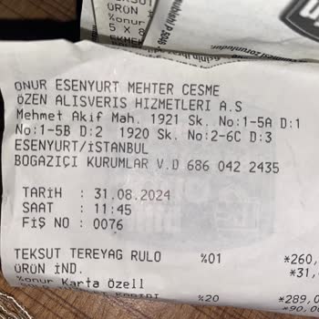 Onur Market Çalışan Üslubu Ve Etiket Yanlışları