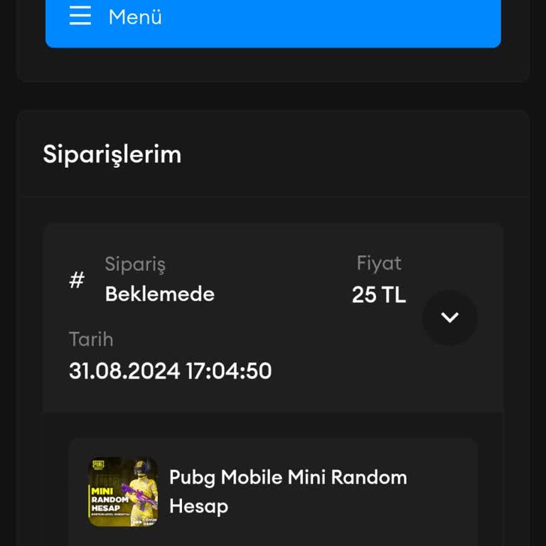 Oyun Hanem Hesabım Halen Verilmedi