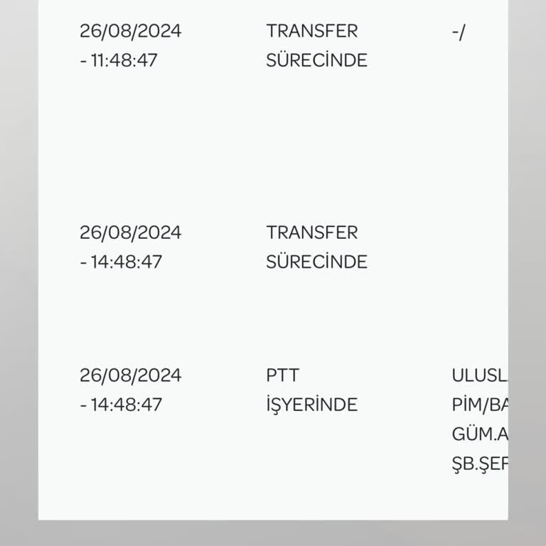 PttAVM PTT Kargo Kargomu Dağıtıma Çıkarmıyor