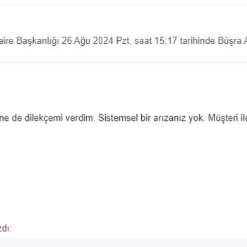 Vivense 1,5 Aydır Ürün Teslim Etmiyor Ve İptal İşlemimi Yapmıyor
