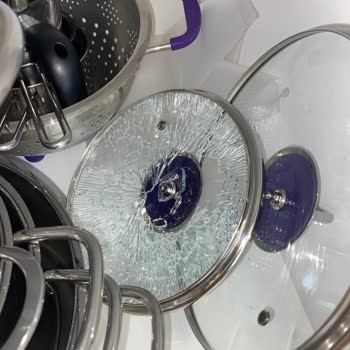 Korkmaz Mutfak Eşyaları Tencere Kapağı Tuz Buz Oldu