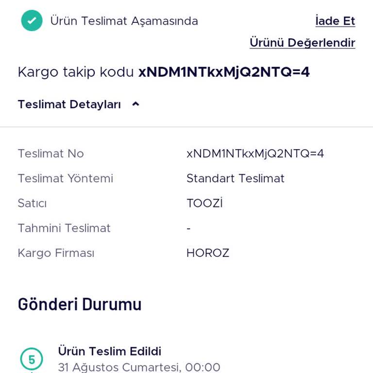 Horoz Lojistik Kargo Firmasının Kargoları Teslim Etmemesi