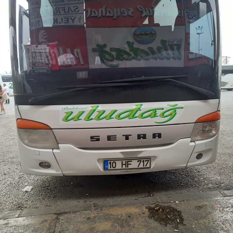 Uludağ Turizm Bozuk Otobüsle Bizi Yola Çıkardılar