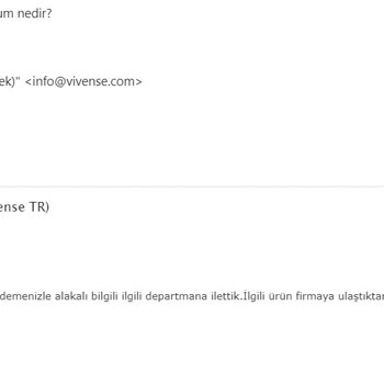 Vivense Ücret İadesi Gerçekleştirmiyor
