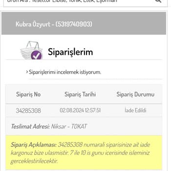 Sefamerve Paramı İade Etmediler
