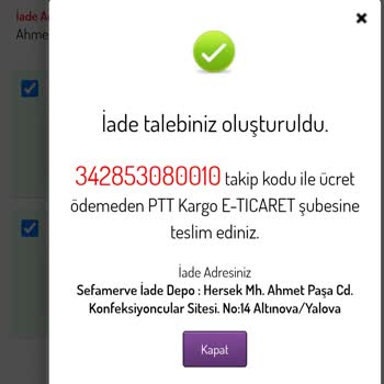 Sefamerve Paramı İade Etmediler
