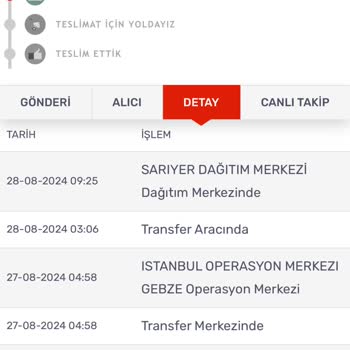 Kargom Sende Sarıyer Dağıtım Merkezi Kargoyu Dağıtıma Çıkarmıyor!