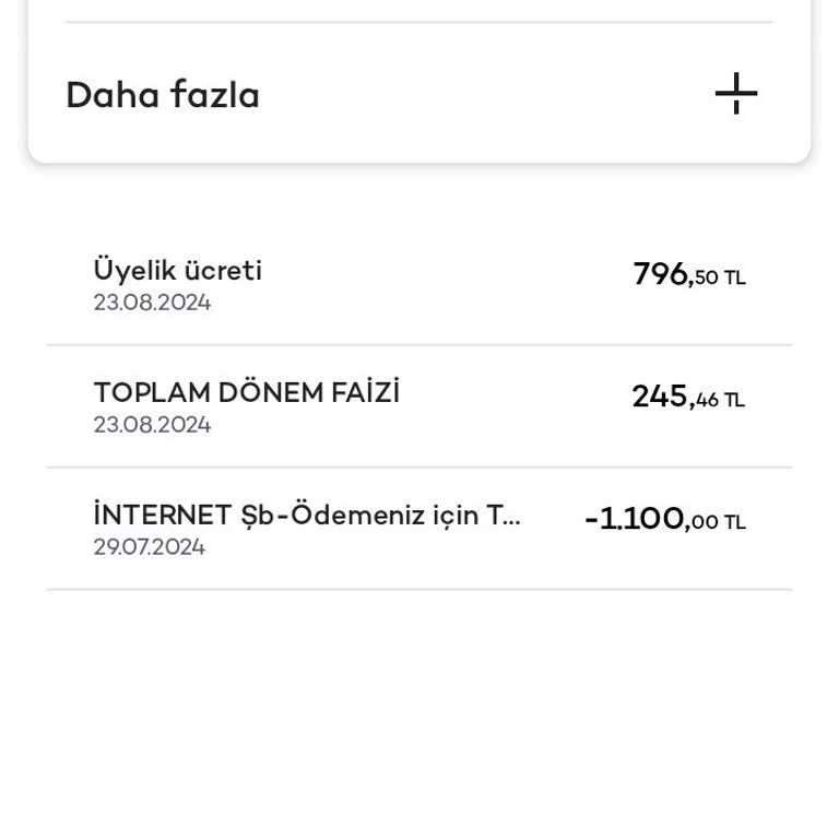 Akbank Fahiş Üyelik Aidatı