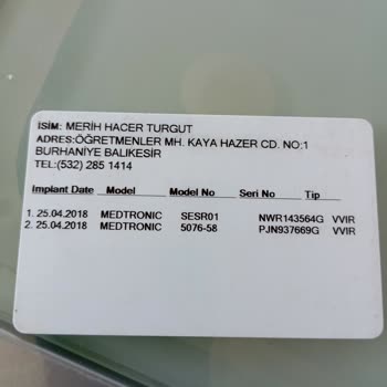 Medtronic Kalp Pili Kontrolü İçin Ulaşılamayan Hizmet