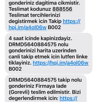 Derimod Teslim Almadığım Ürün