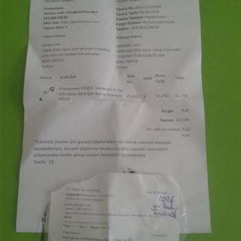 Prohummer Çim Biçme Aleti Bozuldu