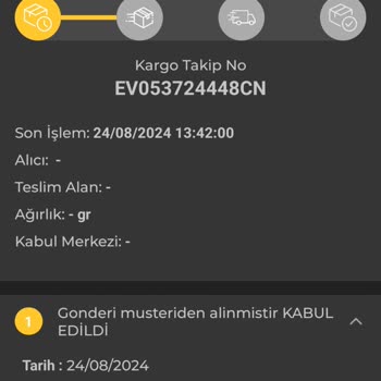 Epttavm Kargom 9 Gündür Transfer Halinde