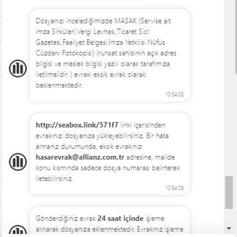 Allianz Sigorta Allianz Ödeme Yapmıyor